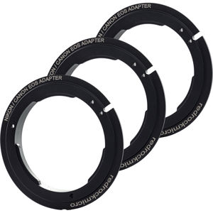  Redrock Micro Nikon to Canon EF Lens Mount Adapter, 3 Pack 