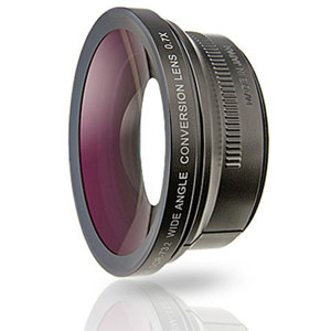  Raynox DCR-732 Wideangle Conversion Lens, 0.7x Magnification, 2 Group/2 Elements, 52mm Rear Thread 