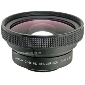  Raynox HD-6600PRO37, 0.66x High Quality Wide Angle Lens for 37mm Mounting Threads. 