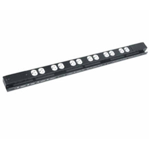 Raxxess Low Profile 6 Duplex 20A, 120V Power Strip with 1 Circuit: Picture 1 regular