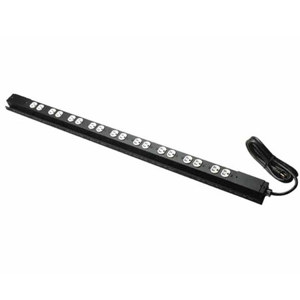 Raxxess Low Profile 9 Duplex 15A, 120V Power Strip with 2 Circuits: Picture 1 regular