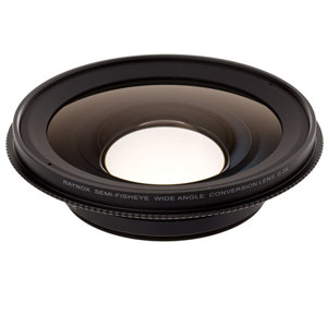  Raynox 0.3x Semi-Fisheye Ultra Wide Angle Auxiliary Lens for Video Lenses with 62mm Mounting Threads 