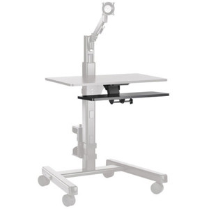 Raxxess Keyboard Tray for Music Production Center, Black: Picture 1 regular