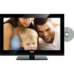 RCA 18.5" AC/DC LED Backlit Active Matrix LCD TV/DVD Player Combo DECK18DR