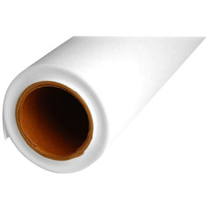  Savage Seamless Background Paper, 107" wide x 12 yards, White, #50 (28), (No Center Core) 