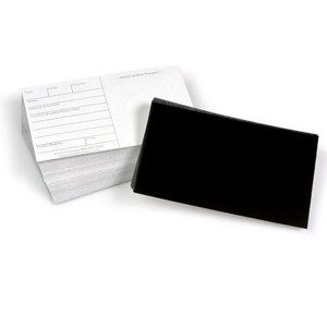  Safariland 3x5" Reversible Backing Cards, 100 Pack 