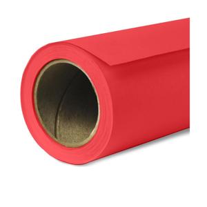  Savage Seamless Background Paper, 26" wide x 12 yards, Primary Red, #8 