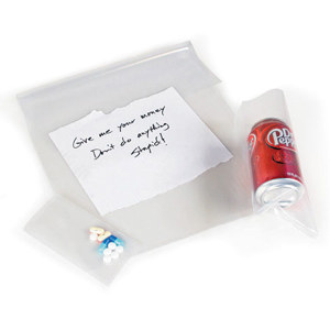  Safariland 20x30" Heavy-Duty Plastic Evidence Bags, Pack of 100 