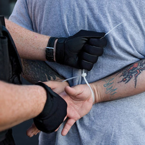  Safariland 8210-1-10C Flex Cuf Ties, 100 Packs of 10 