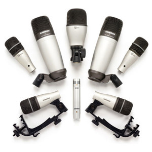 Samson 8kit 8-piece Drum Mic Set: Picture 1 regular