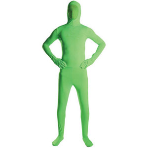  Savage Green Screen Full Suit, Large/X-Large 