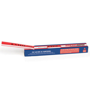  Safariland Breakaway Tape "Box Security" Strips, Pack of 100 
