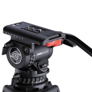  Sachtler 10 SB Hot Pod Carbon Fiber Tripod with DV-10 Fluid Head, Max Height 79", Supports 33 lbs. 