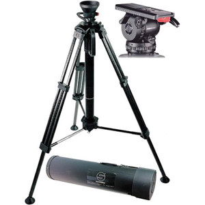  Sachtler 18 SB Carbon Fiber Hot-Pod System, 44 lbs Load Capacity, 76.1" Max Height 