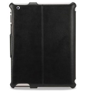 Scosche IPD2FLBK Leather Folio Case for iPad 2, Black: Picture 1 regular
