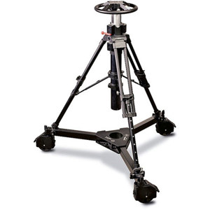  Sachtler 5195 Pedestal C III with Dolly XL, Supports Upto 121.3 lb / 55 kg 