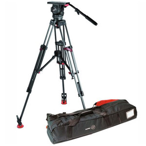  Sachtler 18 S1 SL MCF System, with Speed Lock CF HD Tripod, Supports 40 lbs., Max Height 67" 