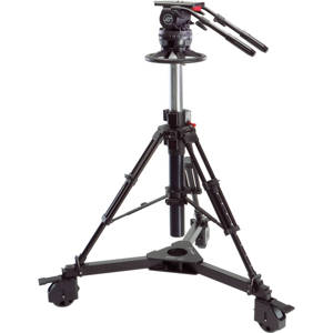  Sachtler 25 C III Pedestal System with Video 25 Plus FB Fluid Head and Pedestal C III Tripod, Payload 77 lbs 