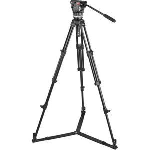  Sachtler 1002 Ace M GS System with Ace M Fluid Head, Tripod, On-Ground Spreader SP 75, Bag, Camera Mounting Plate, Pan Bar 