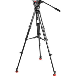 Sachtler 0350 System Cine DLSR 2 MD Fluid Head, ENG 75/2 D, Spreader 75 & DV75S: Picture 1 regular