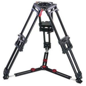 Sachtler Cine 150 Medium Single Extension Aluminum Alloy Tripod Legs, Maximum Load 110 lbs 