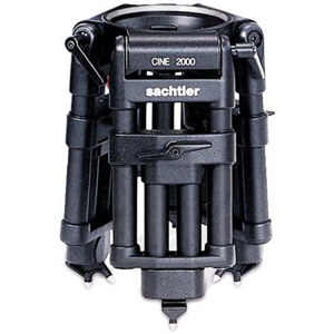  Sachtler Cine 2000 K Short Single Stage Aluminum Tripod Legs with a 150mm Bowl, Maximum Load 110 lbs 
