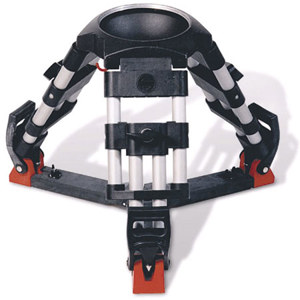  Sachtler DA-150 K Short Single Extension Dural Aluminum Tripod Legs with a 150mm Bowl, Maximum Load 88 lbs 