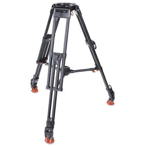  Sachtler EFP 2 D Double Extension Dural Aluminum Tripod Legs with a 150mm Bowl, Maximum Load 198 lbs 
