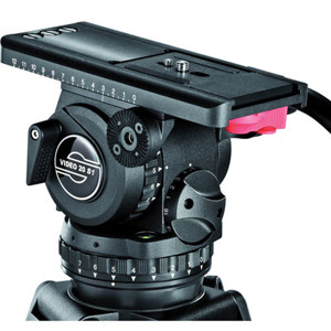  Sachtler Video 20 S1 Fluid Head, Supports 4-55 lbs / 2-25 kg 