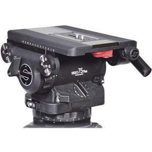  Sachtler Video 75 Plus EFP Video Fluid Head (150mm Ball), Maximum Load 187 Lbs. 