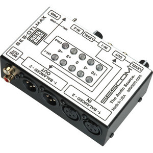 Sescom SES-OTLMAX RCA to XLR Pro Match Audio Level Converter: Picture 1 regular