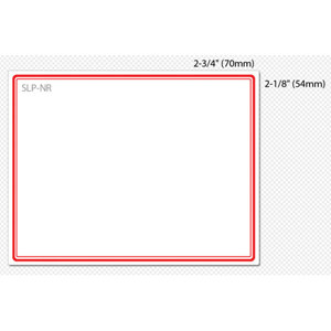 Seiko SLP-NR 2-1/8x2-3/4" Name Badge Labels SLP-NR