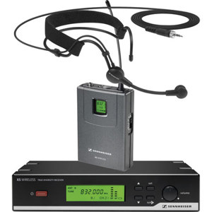 Sennheiser XSW 52 Headmic Set Wireless Headworn Microphone System XSW52-A