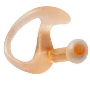  SureFire EarPro EP2 CommEar Boost Earpieces for Left Ear, Adjustable Sound Stem, Small, 25 Pack, Clear 