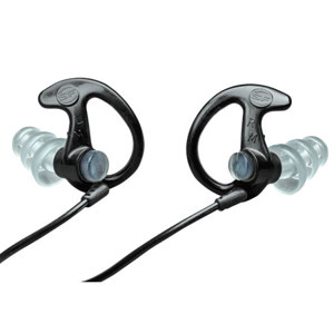  SureFire EarPro EP5 Sonic Defenders Max Medium Hearing-Protector, 1 Pair, Black 