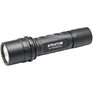  SureFire S2 Stratum 3-Stage LED Flashlight with CombatGrip, 160 Lumens, Precision Micro-Textured Reflector 