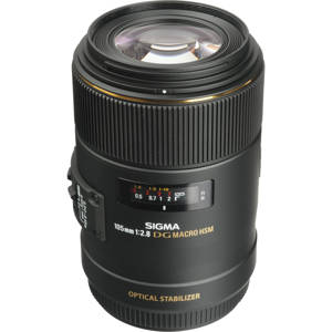  Sigma 105mm f/2.8 EX DG OS HSM Macro Lens for Canon EOS DSLR Cameras 
