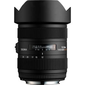 Sigma 12-24mm f/4.5-5.6 II DG HSM Autofocus Super Wide-Angle Zoom Lens 204-110