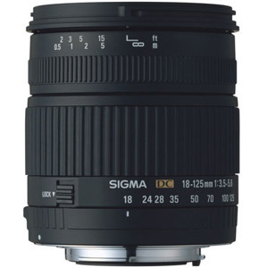 Sigma 18-125 3.5/5.6 F/nikon Dig Slr's: Picture 1 regular
