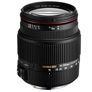 Sigma 18mm-200mm f/3.5-6.3 II DC OS HSM Lens for Canon EOS, USA #882101: Picture 1 regular