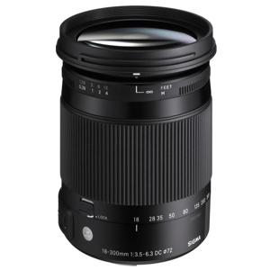  Sigma 18-300mm F3.5-6.3 DC Macro OS HSM for Canon EOS DSLR Cameras 