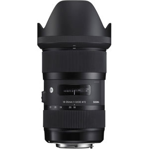  Sigma 18-35mm F/1.8 DC HSM ART Lens for Canon Digital SLR Cameras 