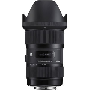 Sigma 18-35mm F/1.8 DC HSM ART Lens for Nikon Digital SLR Cameras - USA Warran 