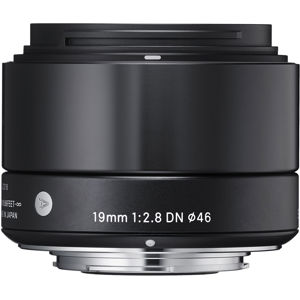  Sigma 19mm f/2.8 DN ART Lens for Sony E-mount Cameras, Black 