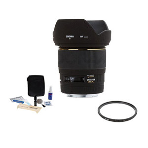 Sigma 24mm f/1.8 EX Aspherical DG DF Macro AF Wide Angle Lens Kit 432-101