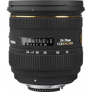 Sigma 24-70mm f/2.8 EX Aspherical IF EX DG HSM AutoFocus Zoom Lens 571110