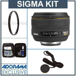 Sigma 30mm f1.4 EX DC HSM Lens f/Pentax DSLRs -BUNDLE: Picture 1 regular