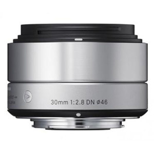  Sigma 30mm f/2.8 DN ART Lens for Micro Four Thirds Cameras, Silver 
