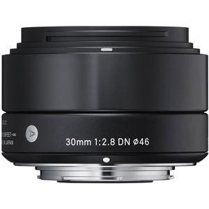  Sigma 30mm f/2.8 DN ART Lens for Sony E-mount Nex Series Cameras, Black 