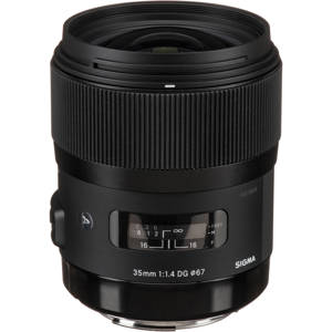  Sigma 35mm f/1.4 DG HSM ART Lens for Canon EOS Cameras - USA Warranty 